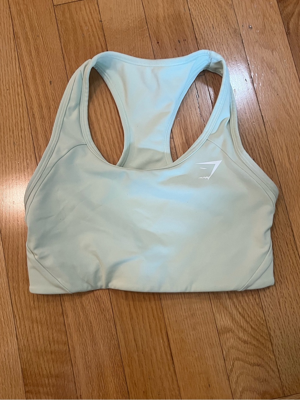 Gymshark Mint Green Racerback Sports Bra